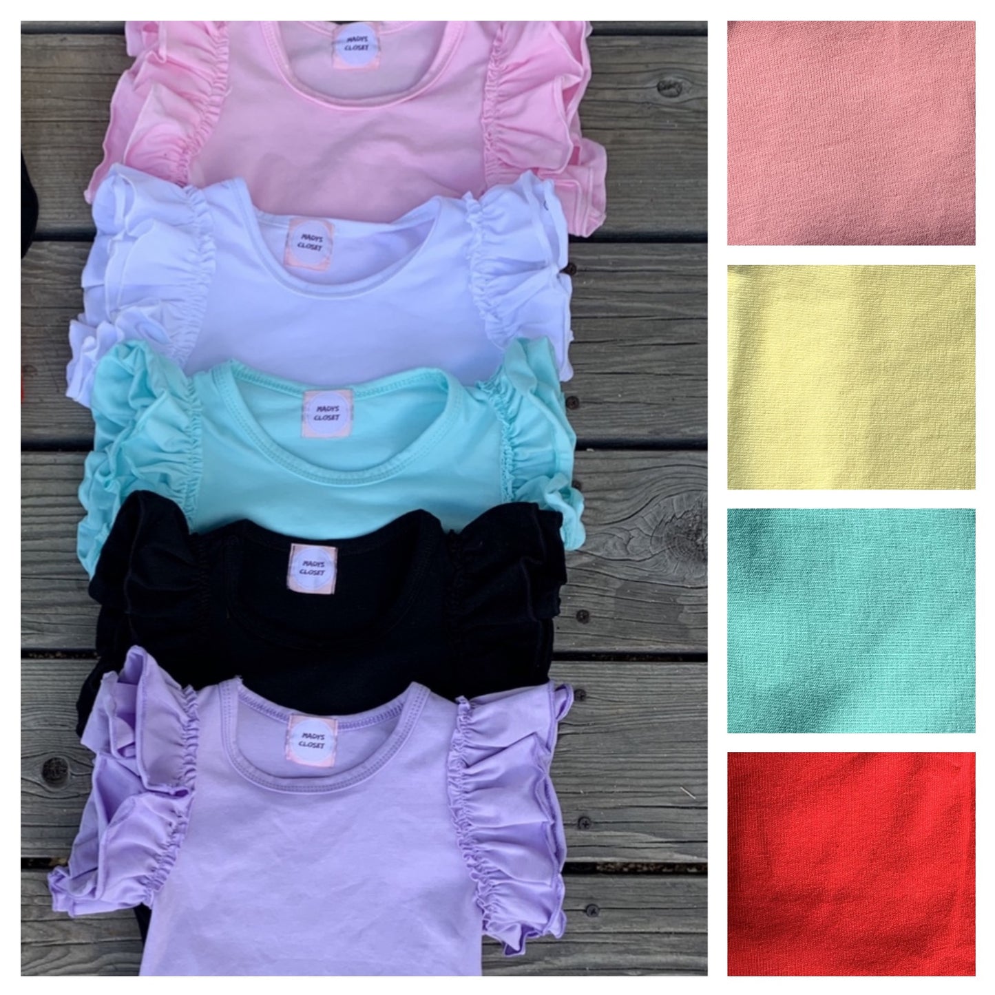 Flutter tees