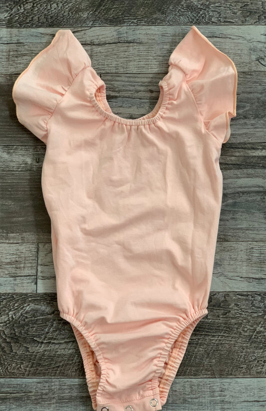 Peach leotard