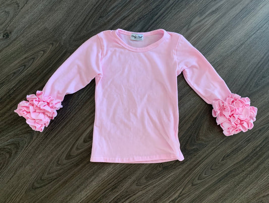Pink icing long sleeve shirt