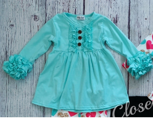 Aqua tunic