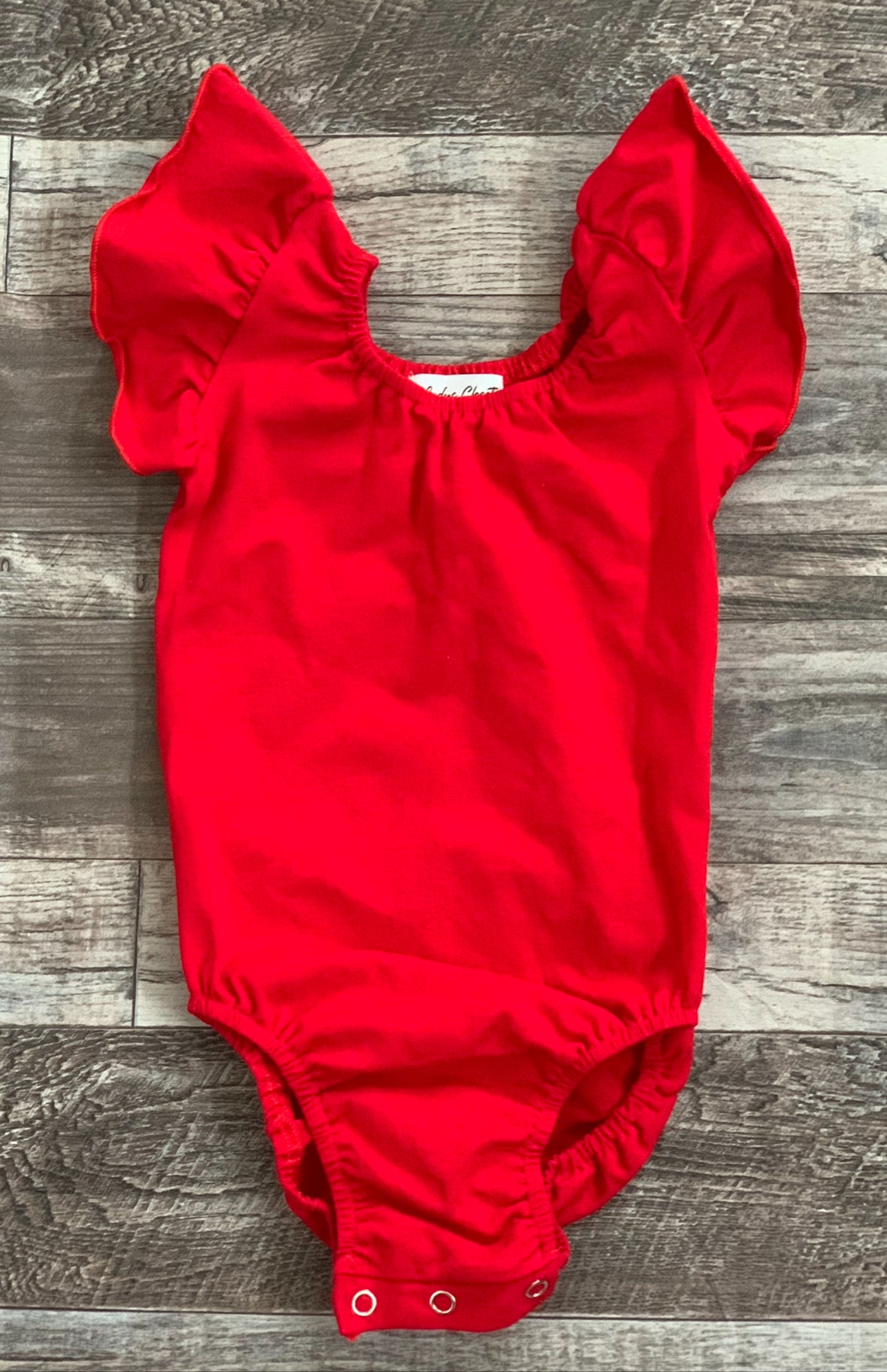 Red leotard