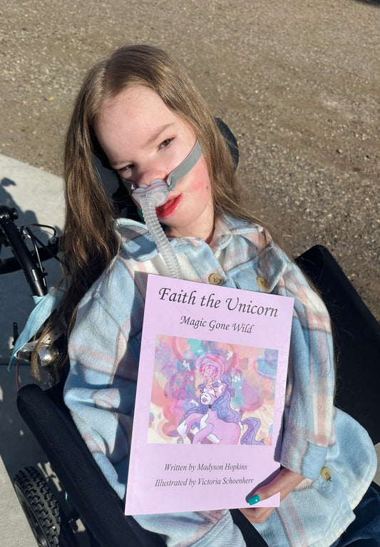 Faith the Unicorn book-AUTOGRAPHED